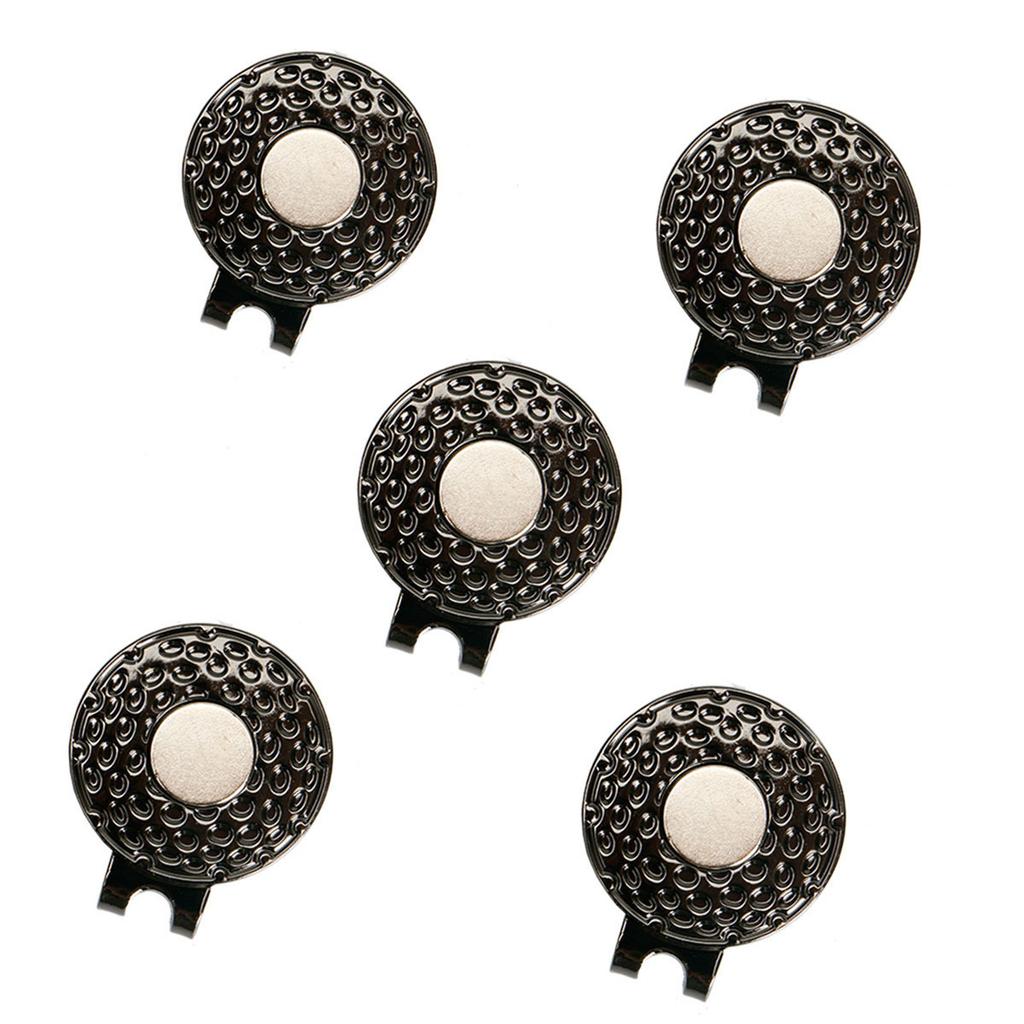 Zinc Alloy Golf Hat Clip Magnetic Golf Hat Clips Golf-Ball Aiming Marker Professional Golf Training Aids Accessories