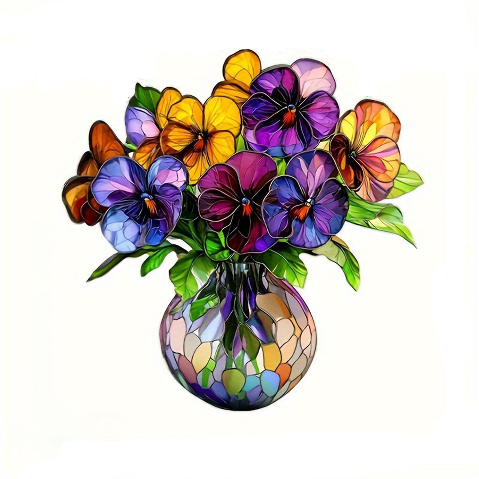 

Красочная синяя ваза «Чародейка» 2D акриловый диск с цепочкой ювелирная подвеска украшение для крыльца подвесная табличка One Size