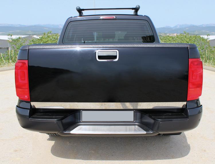 

Кромка багажника (нерж) Carmos - Турецкая сталь для Volkswagen Amarok 2010-2022 гг