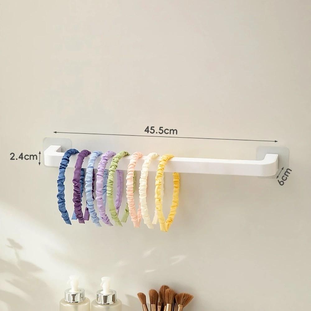 Non Punching Hair Loop Storage Rack Hair Clip Storage Headband Hanging Rack  Household