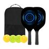 Pickleball Paddles Portable Racquets for Indoor Outdoor Beginners Style A