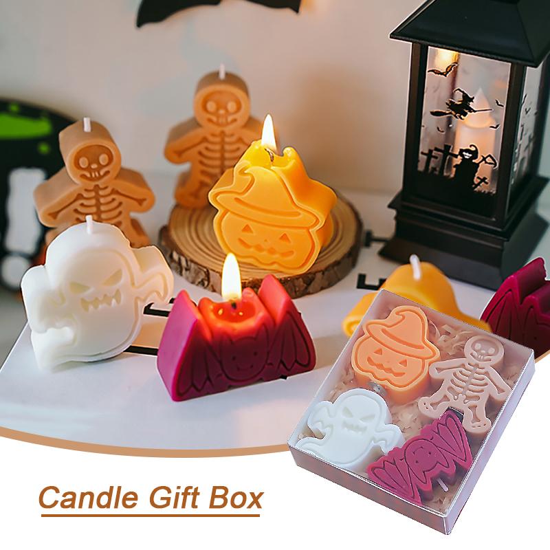 

1PC Pumpkin-Shaped Aromatherapy Candles Aromatherapy Candle Set Gift Box 10.2x9.1cm
