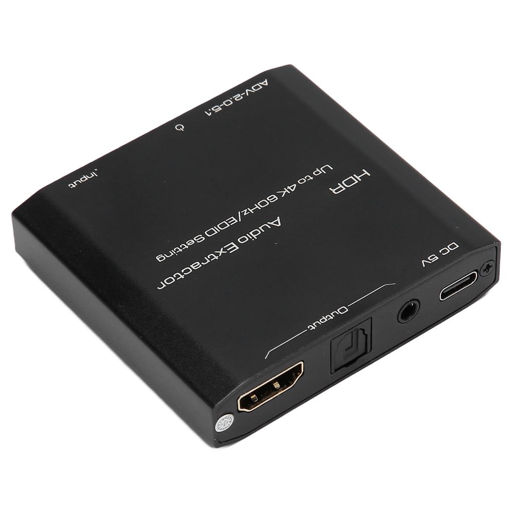 HDR HD Multimedia Interface Sound Extractor Support 4K 60Hz EDID Setting Converter for HDCP Digital