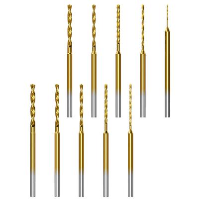 Mini Jeu de Forets HSS avec Diamètre de Queue de 2,35 mm Parfait pour le Bricolage