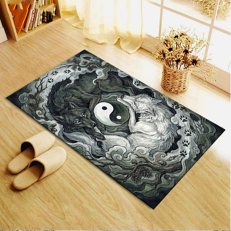 2025 New Tai Chi Animals Carpet Rug for Living Room Bedroom Home Sofa Decoration,Kids play Non-slip Floor Mat105