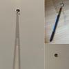 Retractable Attic Stair Pull Rod System Customizable Length Sturdy Metal Hooks Easy Installation Attic Stair Pull System
