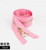 70cm DIY Zipper Accessory for Bags and Pockets Durable Metal Teeth Zipper Tape with Ring Pull for Sewing and Craft Projects