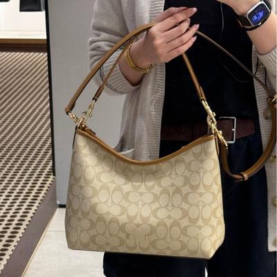 Vysoce kvalitní retro taška přes rameno pro presbyopiky, velkokapacitní tote bag, módní všestranná taška pod paži, dámská taška