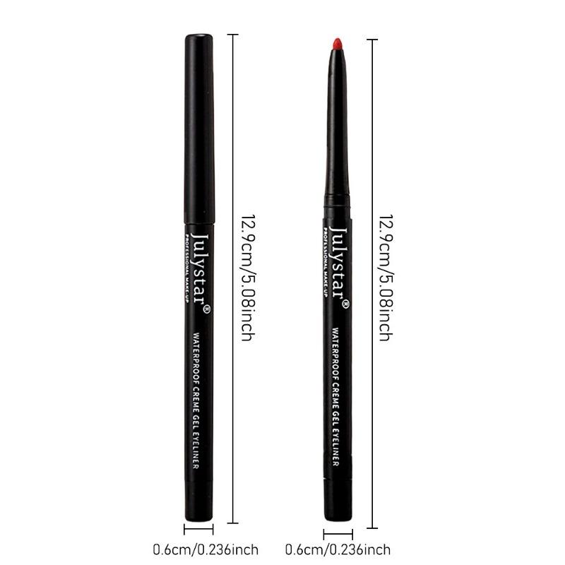 Long-lasting waterproof non-smudge gel Eyeliner in 9 colors