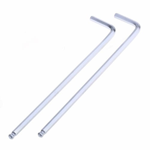 Musiclily Basic 3/16" Truss Rod Adjuster with Hex Wrench and Ball End for Fender Mexico Guitars and Basses (Set of 2)