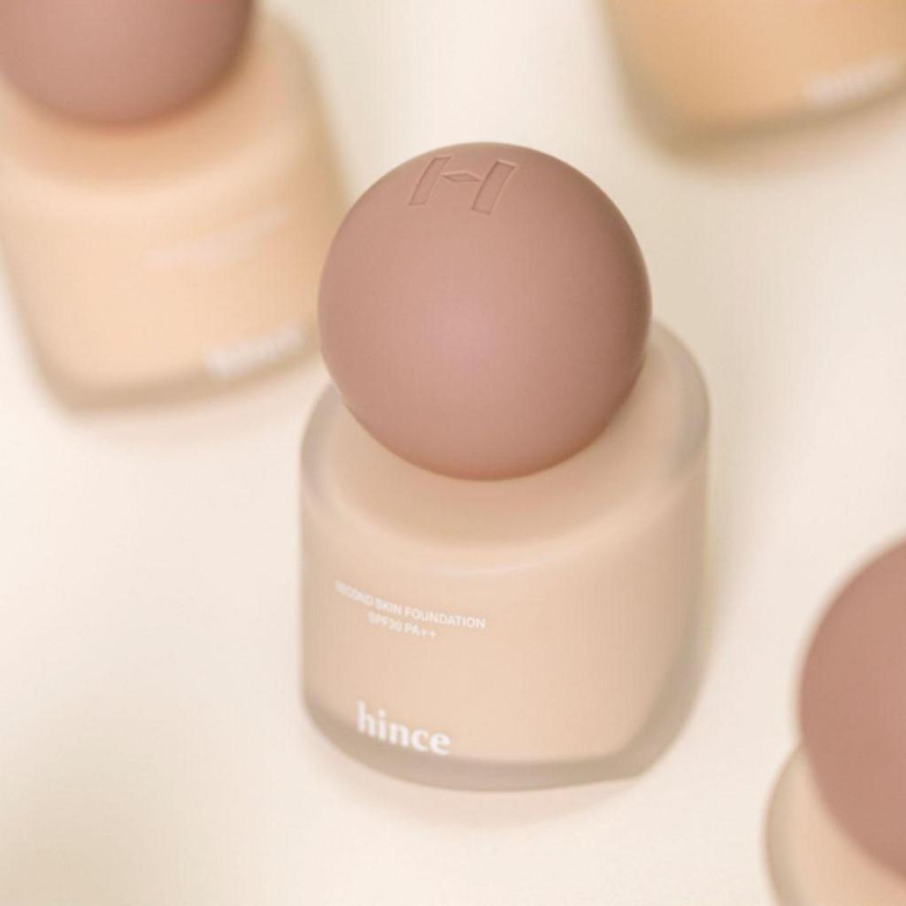 HINCE Second Skin Foundation 40ml (4 Shades)