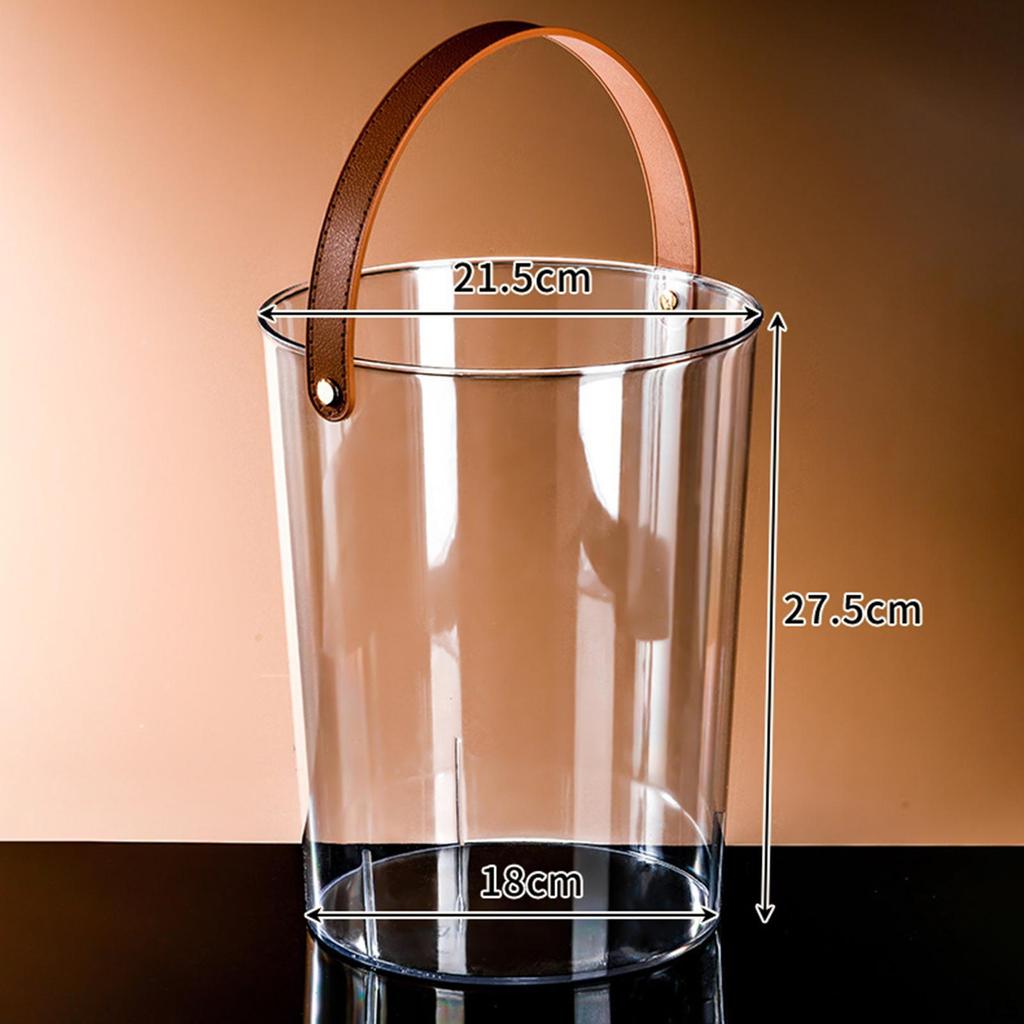 Champagne Bottle Storage Ice Bucket with Handle for And
