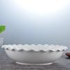 Creative Odd-Shaped Ceramic White Soup Bowl - Hotel & Home Tableware