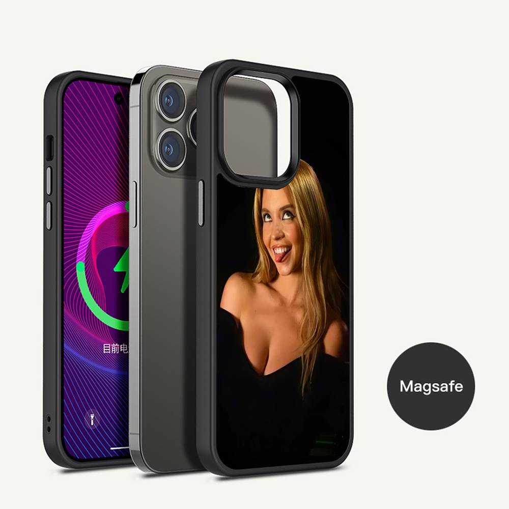 

Sydney S-Sweeney Phone Case Magnetic Case For IPhone 16 14 13 12 11 15 Pro Max Plus For Magsafe Wireless Charge Cover iPhone 15