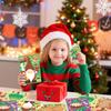 12PCs Christmas Stickers for Kids DIY Make a Face Cartoon Character Stickers Game for Xmas Crafts Activities Holiday Party gifts