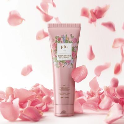 Exfoliant pentru corp roz floral 200g