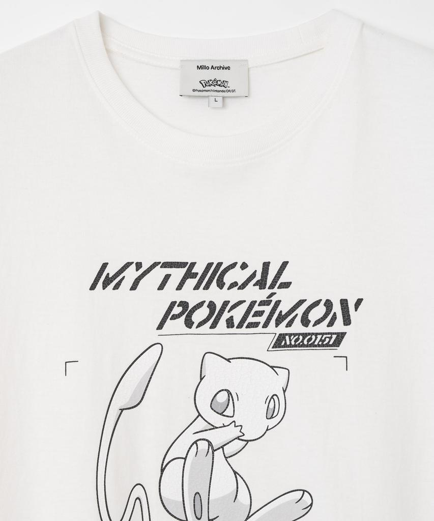 MILLO ARCHIVE [Pokémon] Mythical Pokémon T-Shirt [White]