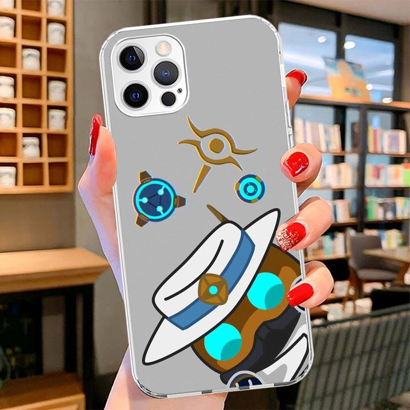 Game Valorant Cute Cover Phone Case For iPhone 16 17 Air 15 14 Pro Max 16E Phone Case 13 Mini 12 11 7 SE 8 Print Pattern Fit Cas