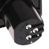 1Pc Xlr 3Pin Male Female Panel Audio Microphone Jack Plug Connector Xlr Straight-Foot Plastic Karon Seat