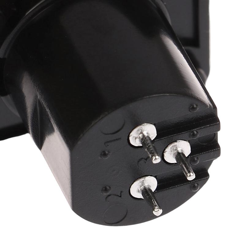 1Pc Xlr 3Pin Male Female Panel Audio Microphone Jack Plug Connector Xlr Straight-Foot Plastic Karon Seat