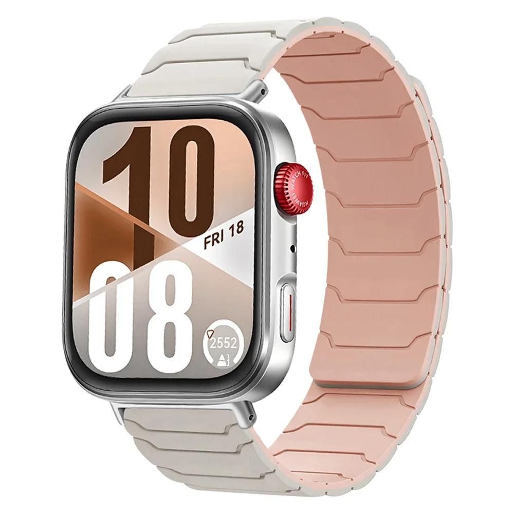 Magnetic Strap for Huawei Watch Fit 4/3/2/1 Band Silicone Bracelet for Huawei Watch Fit3 Strap for Huawei Fit4Pro Correas 4/4pro