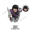 Jujutsu Kaisen Anime Bausteine Fushiguro Toji Tsukumo Yuki Hanao Choso MINI Cartoon Puzzle Bausteine Sammlung Geschenk
