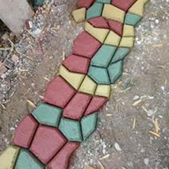 Pave Hage Gjenbrukbar DIY Steinvei Betong Sement Murstein Belegning Fortausform