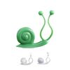 10Pcs/Set Adorable Snail Shape Plant Fixed Clip Good Clamping Wall Mounted Plastic Plant Holder Clip for Home