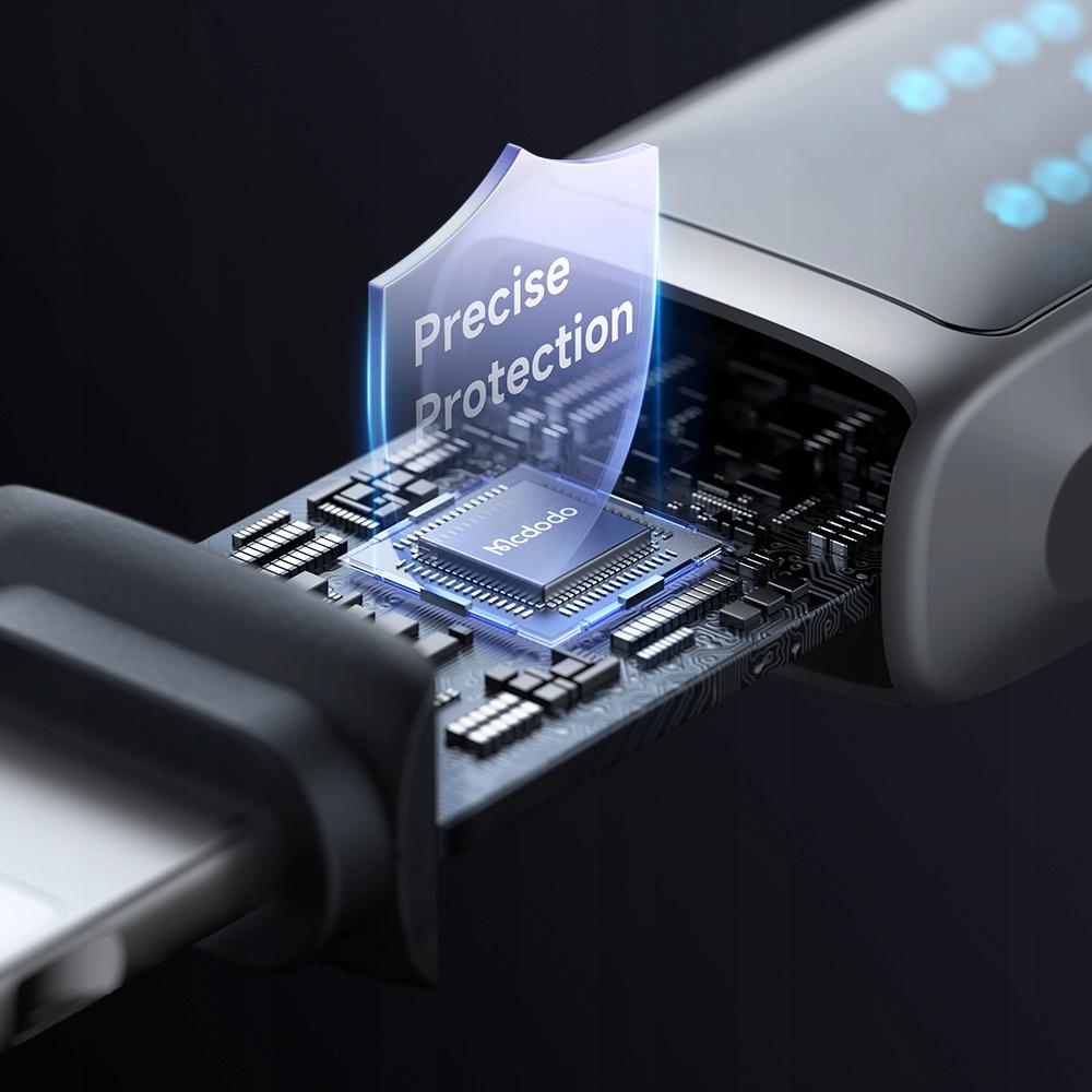 Mcdodo Charger Usb-C Lightning Fast Charging Cable For Iphone 1M Led