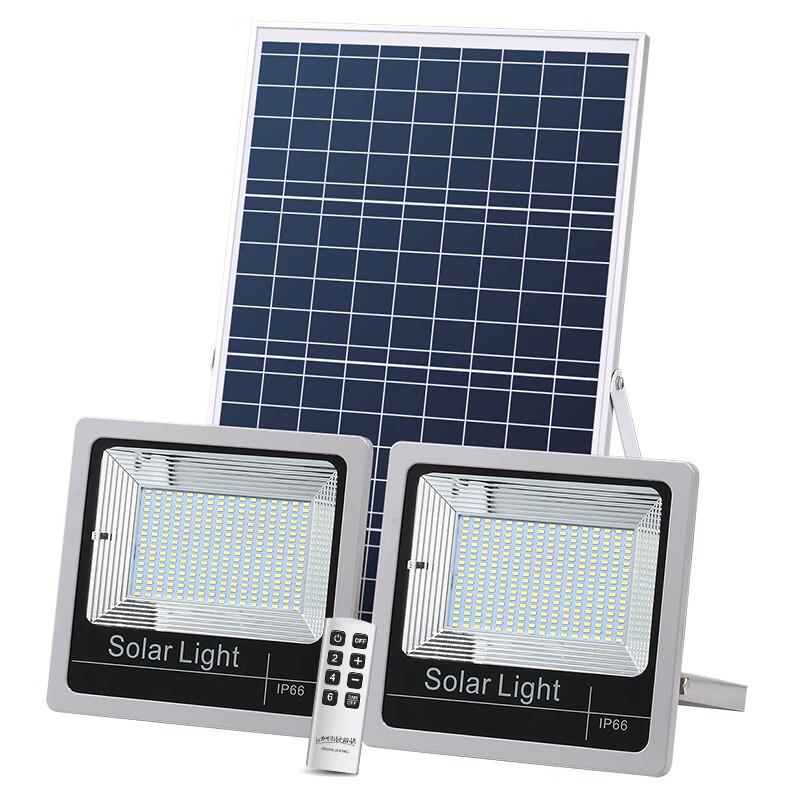 OIMG Solar Powered Dual Floodlight