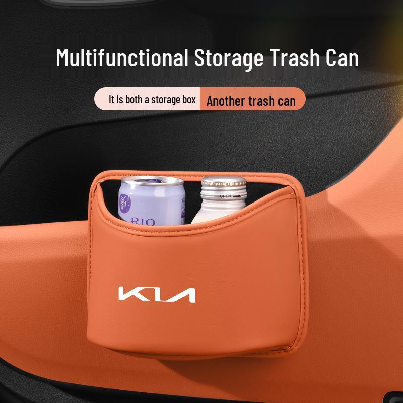 Kia & Universal Car Trash Can and Storage Box