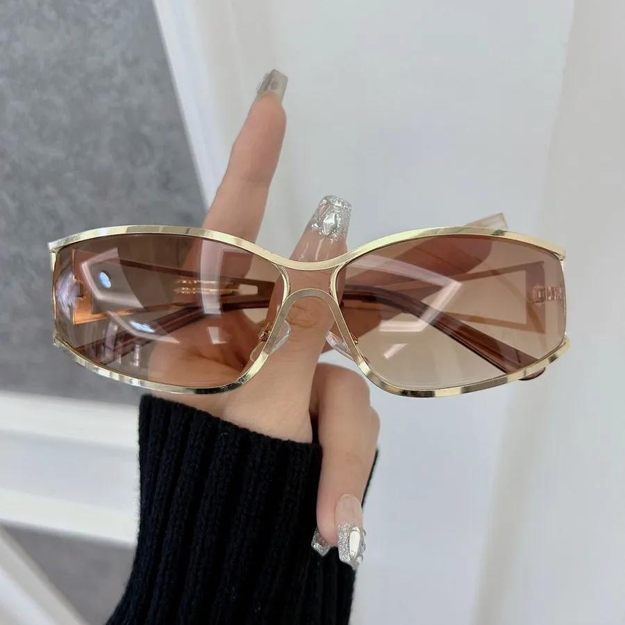 Óculos de Sol Femininos da Moda Masculinos Quadrados Vintage Armação Grande Óculos de Sol Elegantes Espelhados Pretos Retrô Oculos