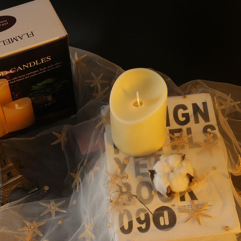 Elektronisches LED-Kerzenlicht Flammenlos Hochzeit Geburtstagsparty Heimdekoration Teelichter Kerzen Lampe Dekoration