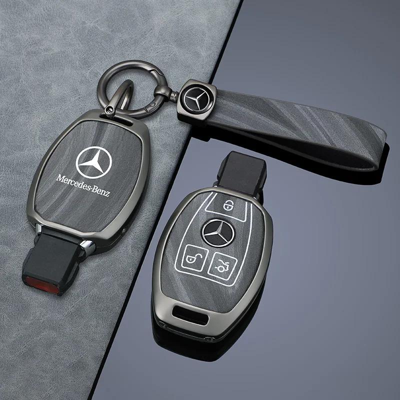 OQA4 Soft TPU Car Key Case Cover Protector Shell for Mercedes Benz A B C E Class GLS GLA GLK GLC CLS CLA AMG W204 W205 W212 W463 W176