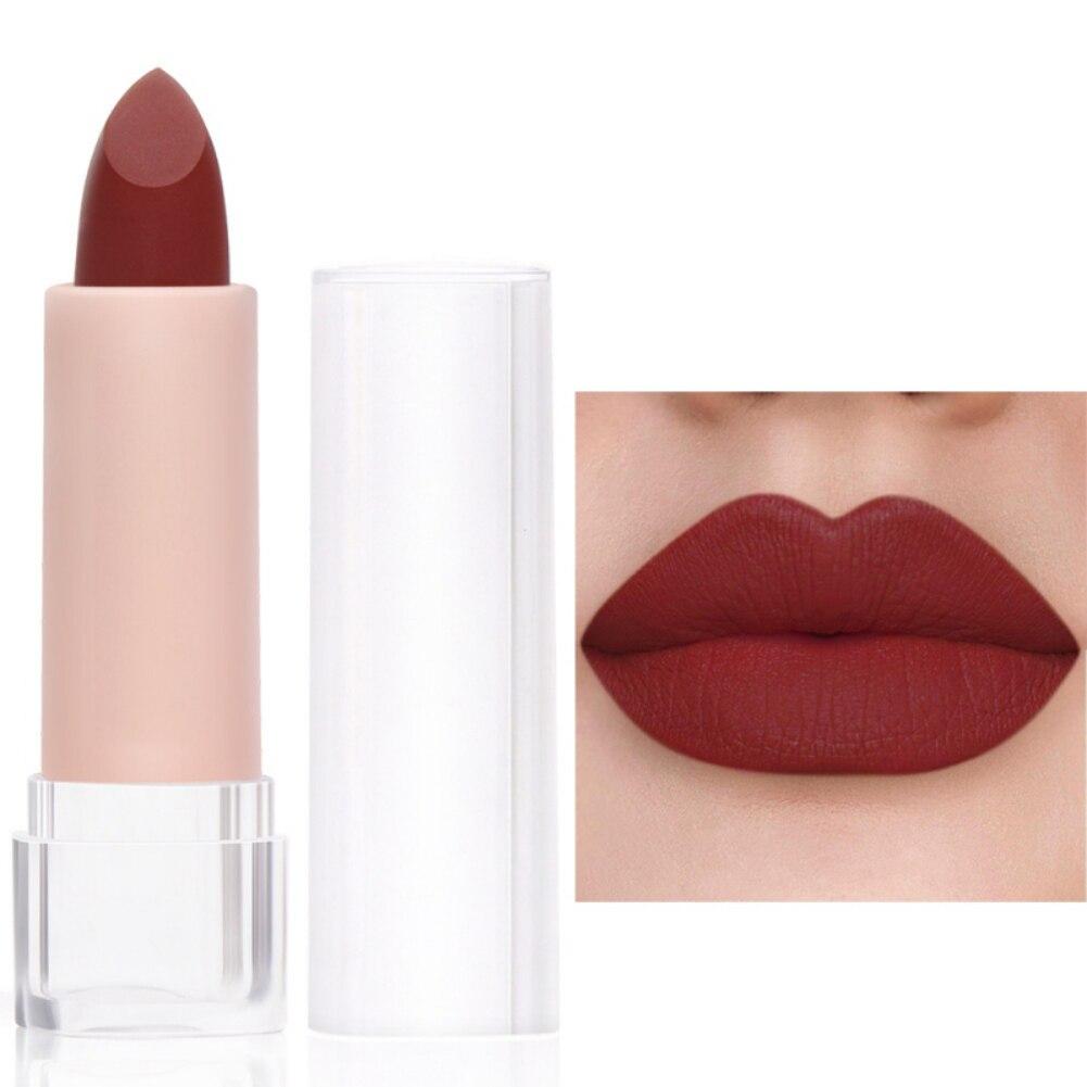 15 Colors Matte Lipstick Moisturizing Lip Gloss Sexy Red Makeup Long Lasting Velvet Lipstick