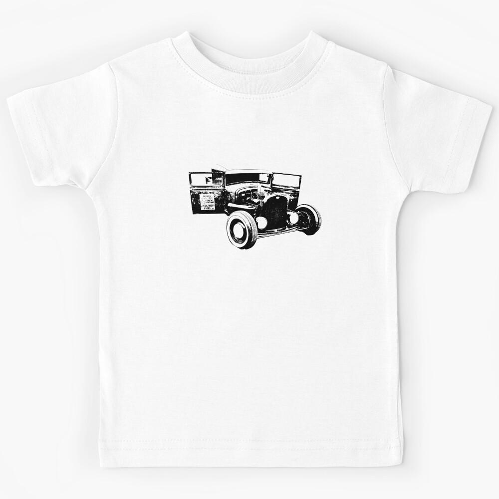 Rat look hot rod Kids T-Shirt 100
