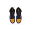 (GS) Air Jordan 1 Mid 'Lakers Purple' Kids' DQ8423-517