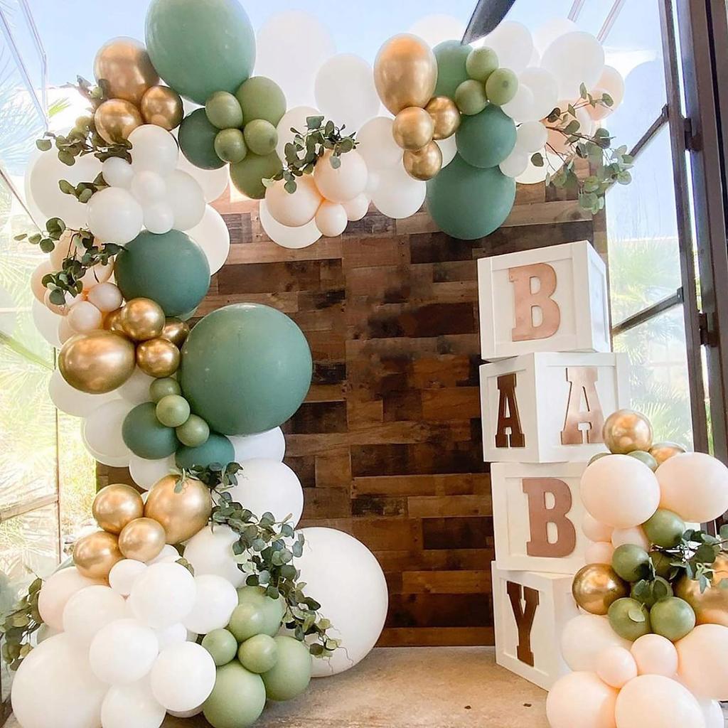 Balloon Garland 117pcs for Wedding Birthday Christening Latex Balloons