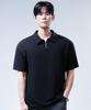 Dibala Patented Half-Zip Polo Shirt With Shoulder Pads, Short Sleeve Dibala Signature Suit