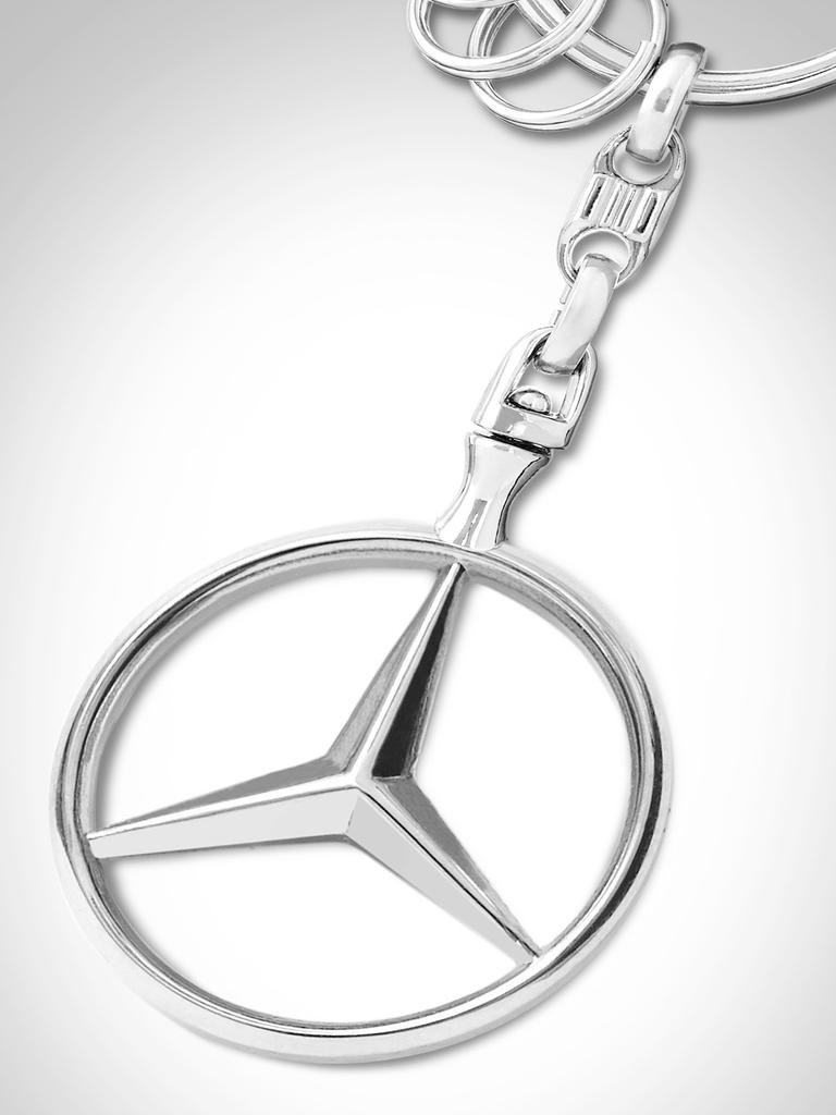 [Mercedes-Benz Collection] Genuine Key Ring Open Star