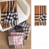 Women's New Winter Scarf All Match High End Shawl  Tassel  Korean Style Plaid  Warm Couple  Thickened Scarf