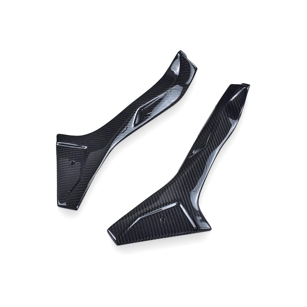 Carbon Fiber Frame Cover for Honda CBR650R (2019+): Modified 3K Dry Carbon Motorcycle Accessory
