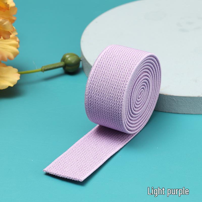 2,5 cm dicker doppelter Köper, doppelseitiger elastischer Bund & Autozierleisten-Einfassung für Bekleidungszubehör