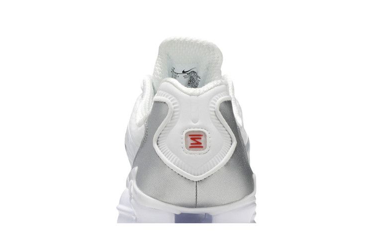 Nike Shox TL Bianco Argento Metallico