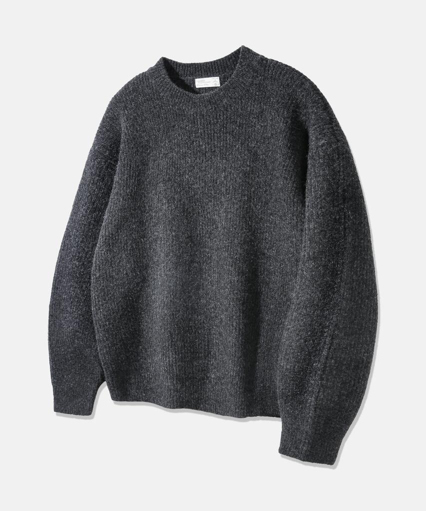 BAKKEN Wool Hazzi Classic Knit Bk8943_Charcoal