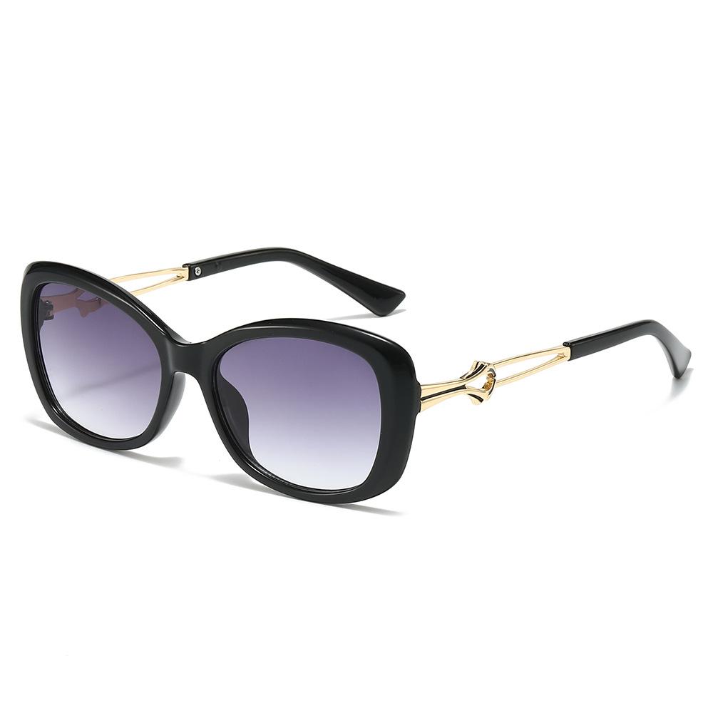 Retro Leopard Print Gradient Square Women Sunglasses Personality Brand Hollow Design Fashion Trend Men Versatile Glasses Uv400