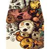 Skull Flowers Tablecloth Waterproof Dining Table Mat Day Of The Dead Tablecloth Day Of The Dead Table Decoration For Dining Room