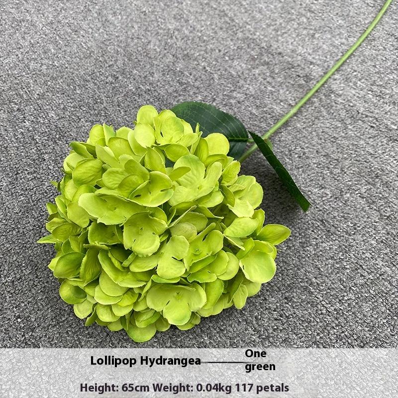 Artificial Flowers Fake Silk Hydrangea Bridal Clearance Wedding Decoration Home Room Table Accessories Garden Party Festival