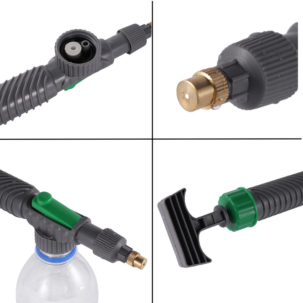 Handheld Garden Sprayer Beverage Bottle Hand Sprayer High Pressure Air Pump Adjustable Nozzle For Watering Disinfection Gardenin