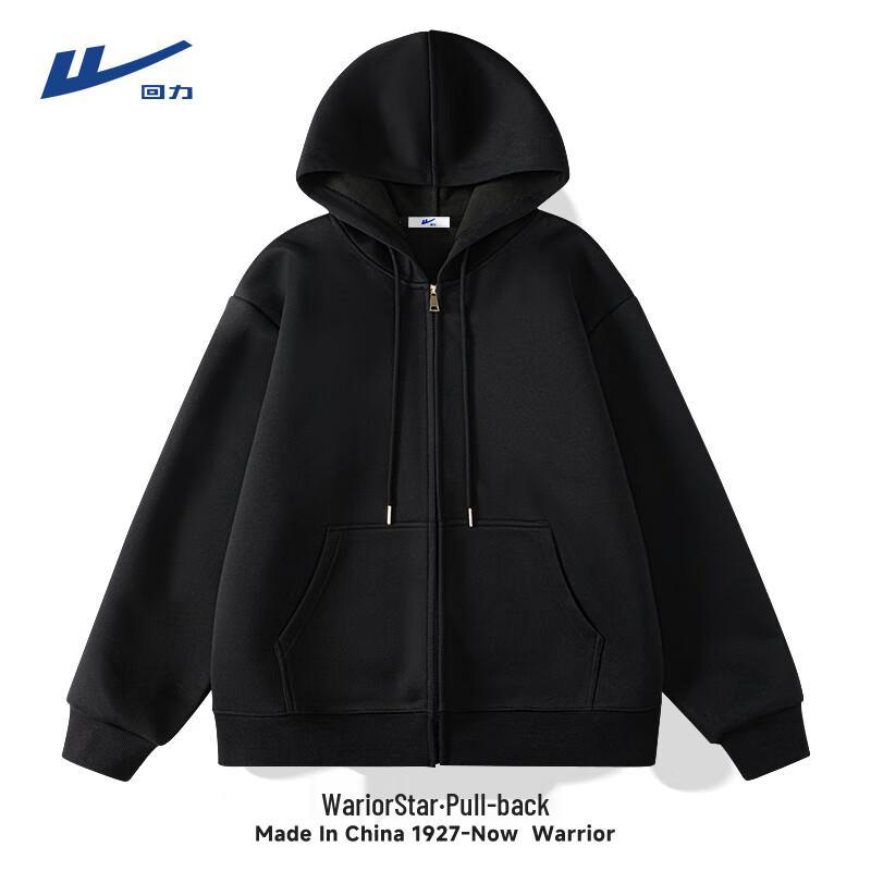 Warrior Men s Hooded Full-Zip Sweatshirt XL